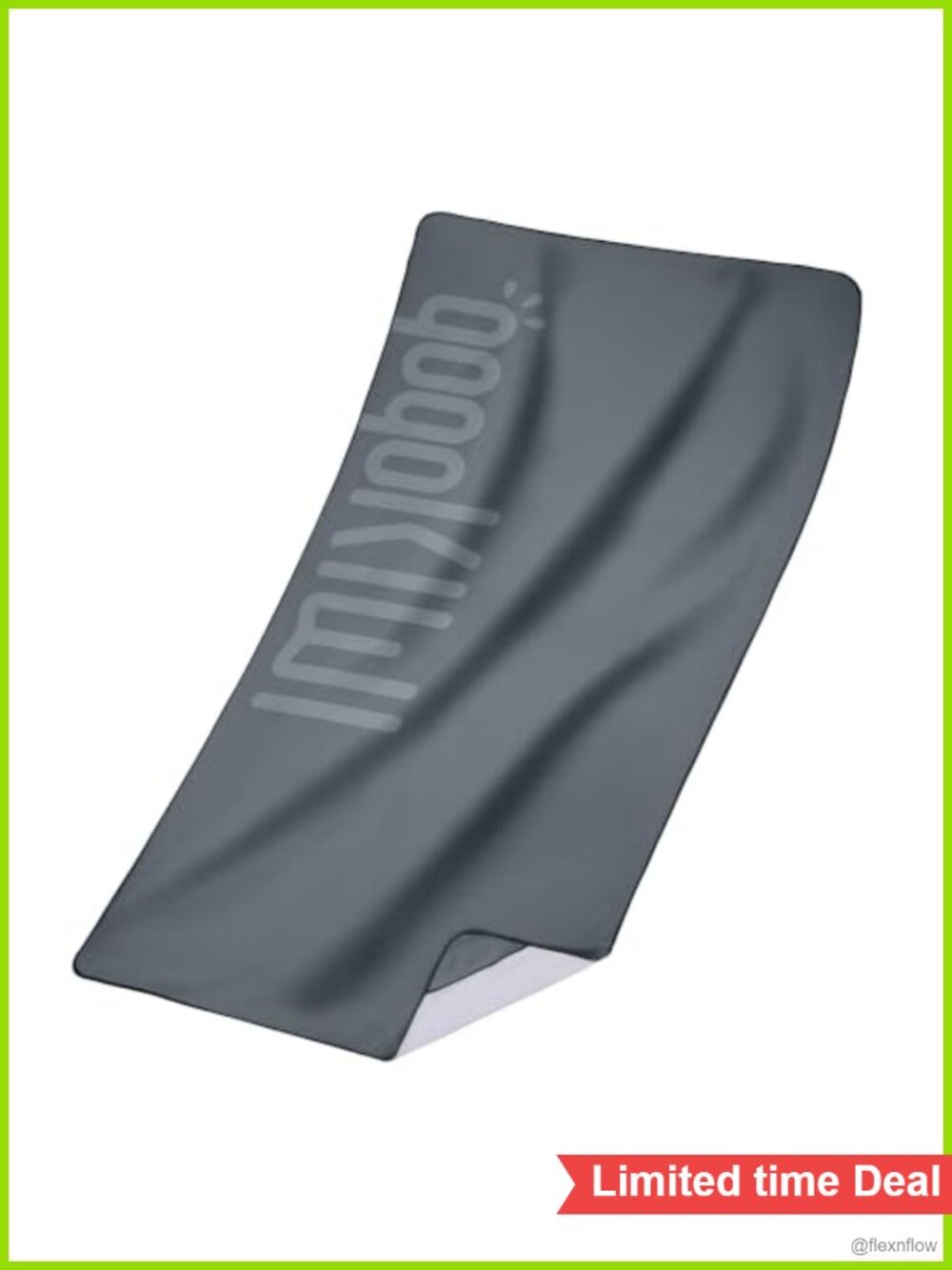 Microfiber Yoga Mat Towel for Hot Yoga & Pilates 72x36 in